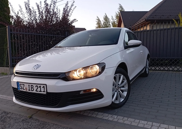 Volkswagen Scirocco cena 24500 przebieg: 188000, rok produkcji 2009 z Słomniki małe 497